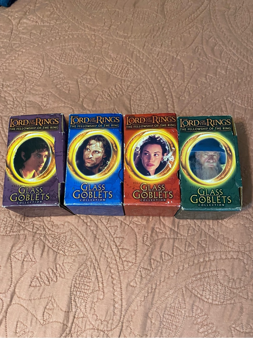 Lord of the rings goblets